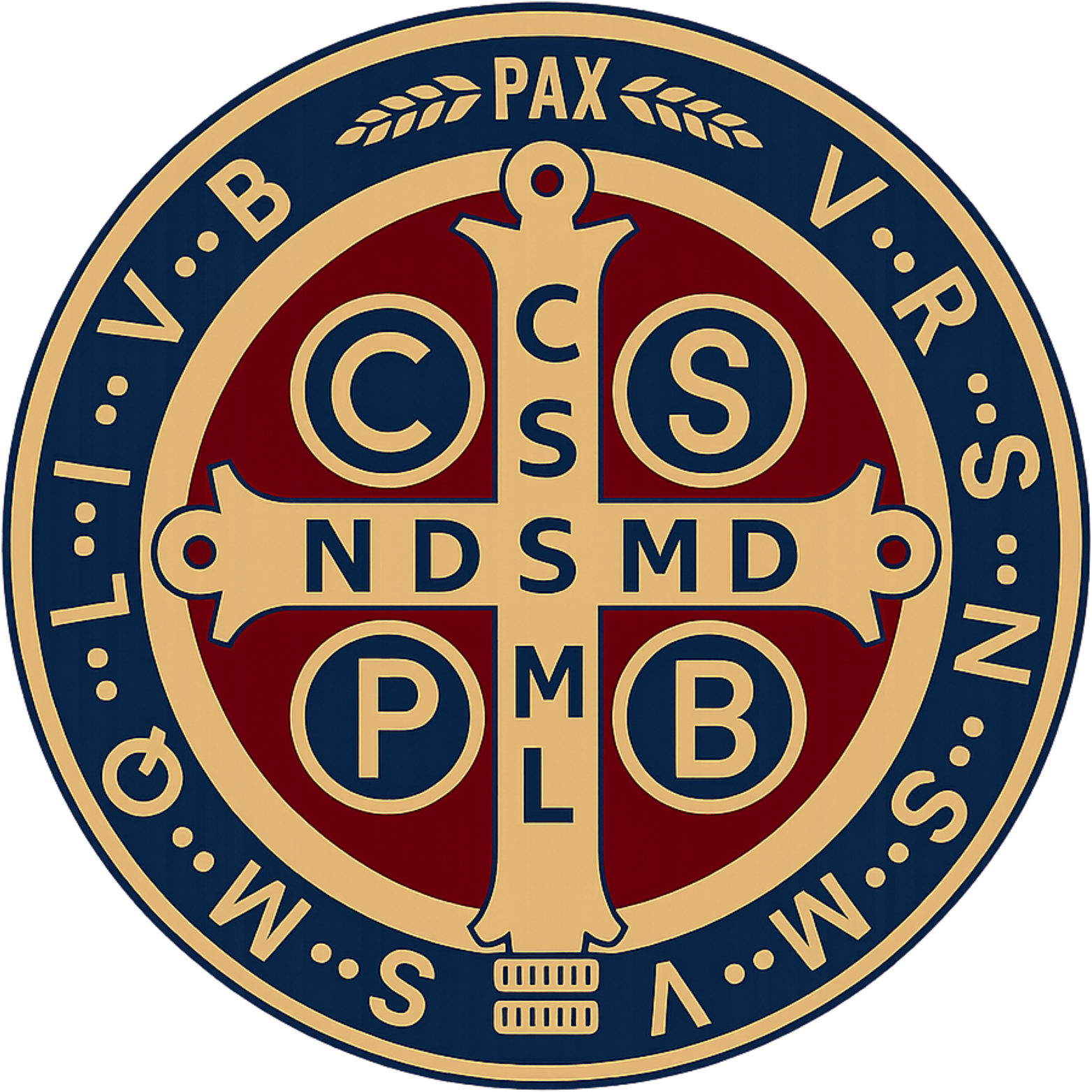 VORBESTELLUNG: Aufkleber „Benediktusmedaille“ (7 × 7 cm)